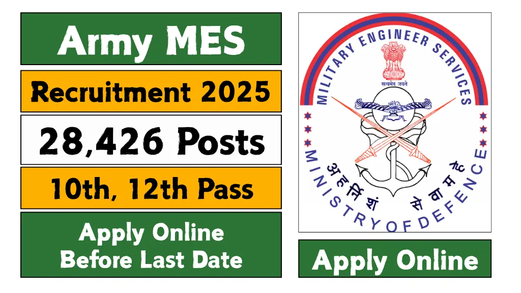 Army MES Recruitment 2025