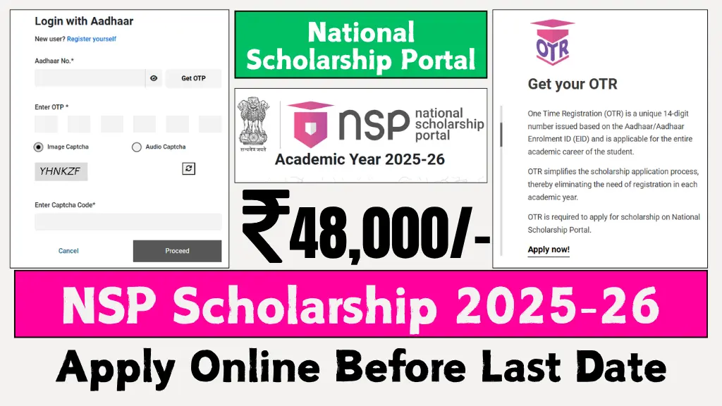 NSP Scholarship 2025-26